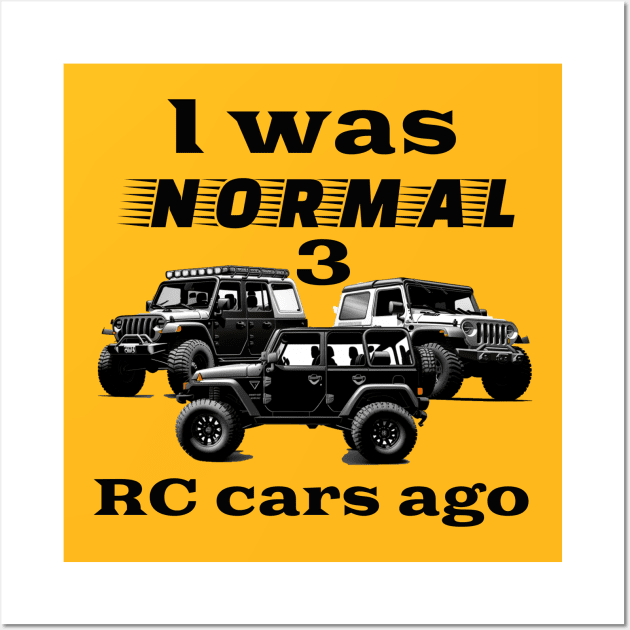 Funny RC car print Wall Art by Stades